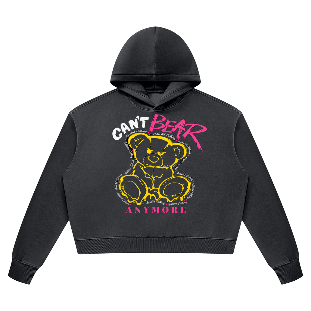 Sudadera con capucha pesada "Vintage Wash" para mujer