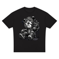 Camiseta unisex oversize de hombro caído
