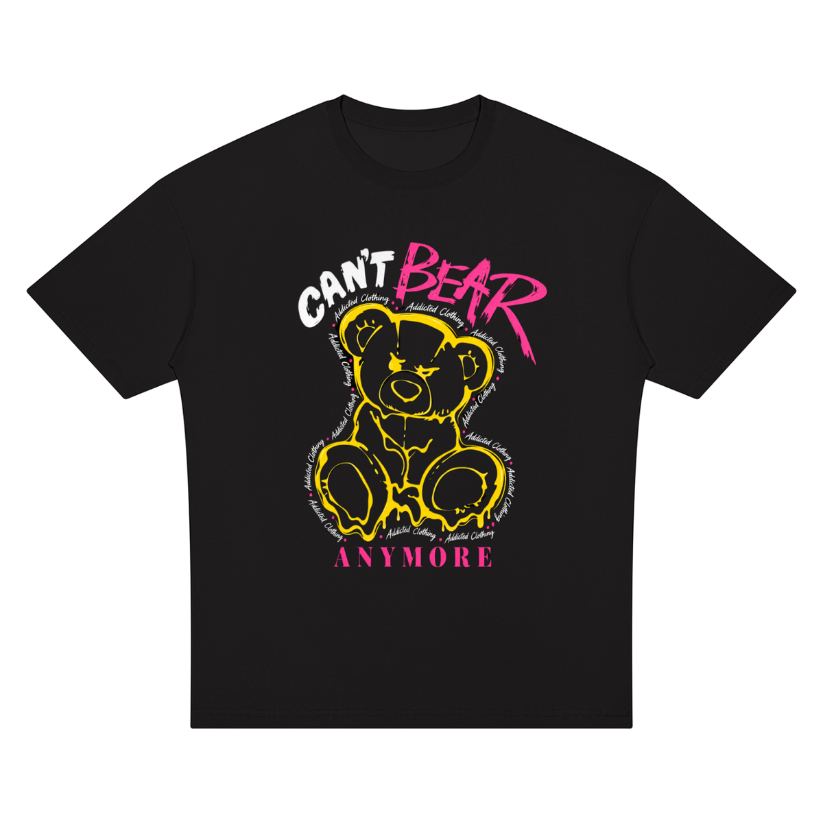 Camiseta unisex de corte oversize y hombros caídos