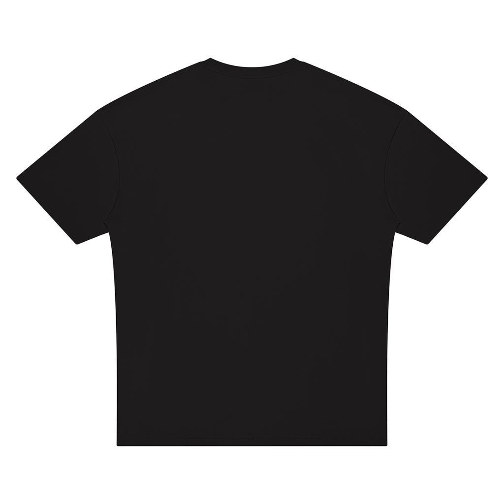 Camiseta unisex extragrande de hombro caído