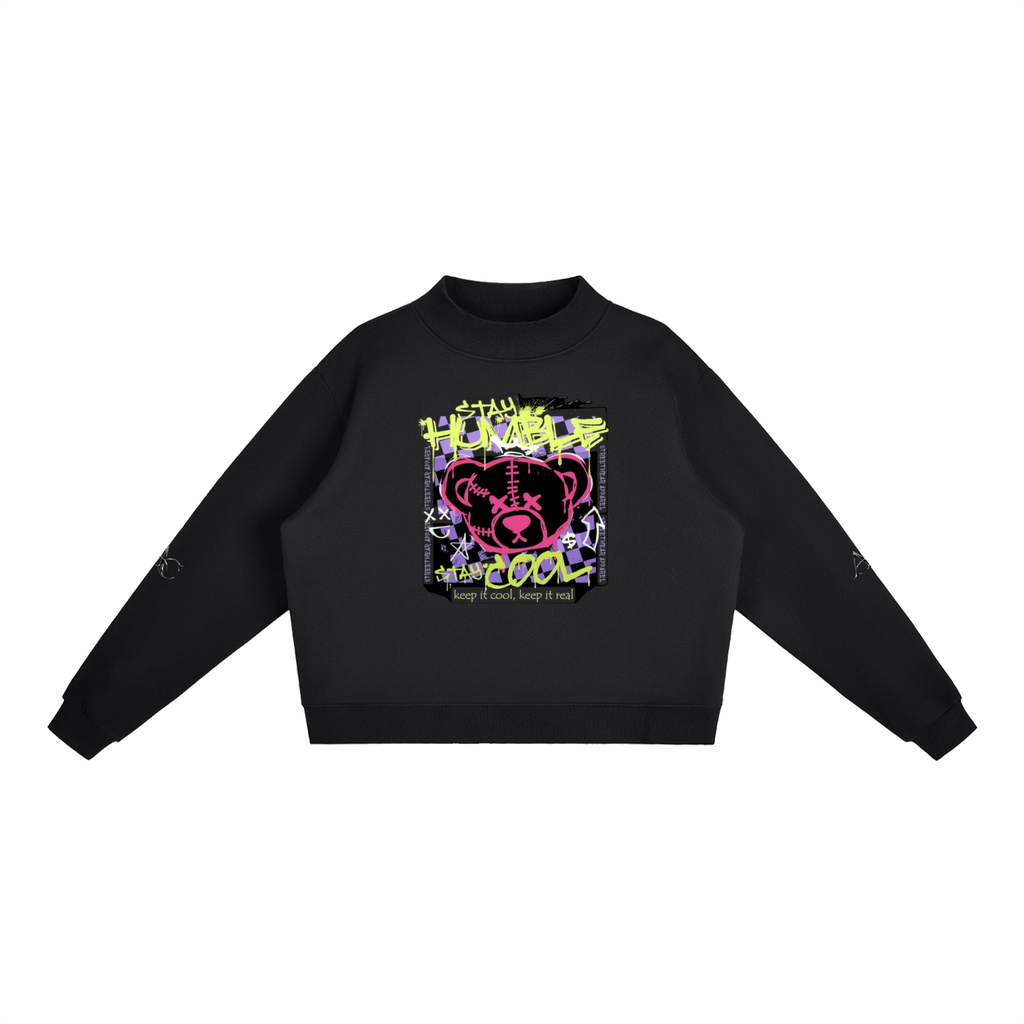 Sudadera de cuello alto de forro polar Essential