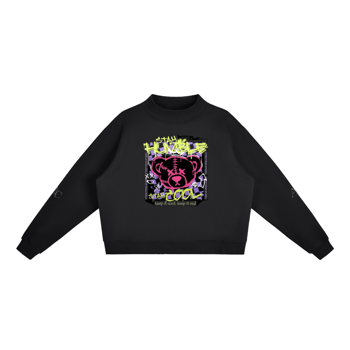 Sudadera de cuello alto de forro polar Essential