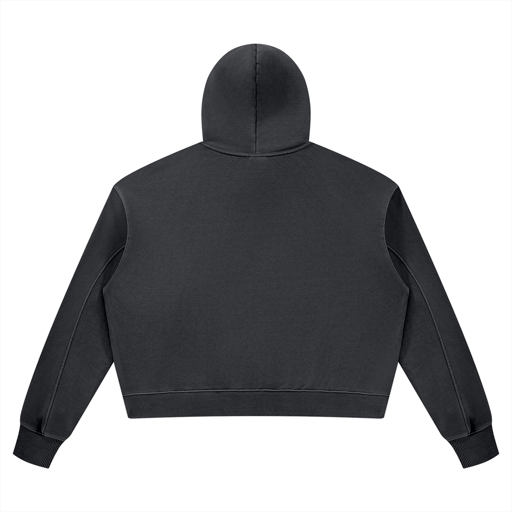 Sudadera con capucha pesada "Vintage Wash" para mujer