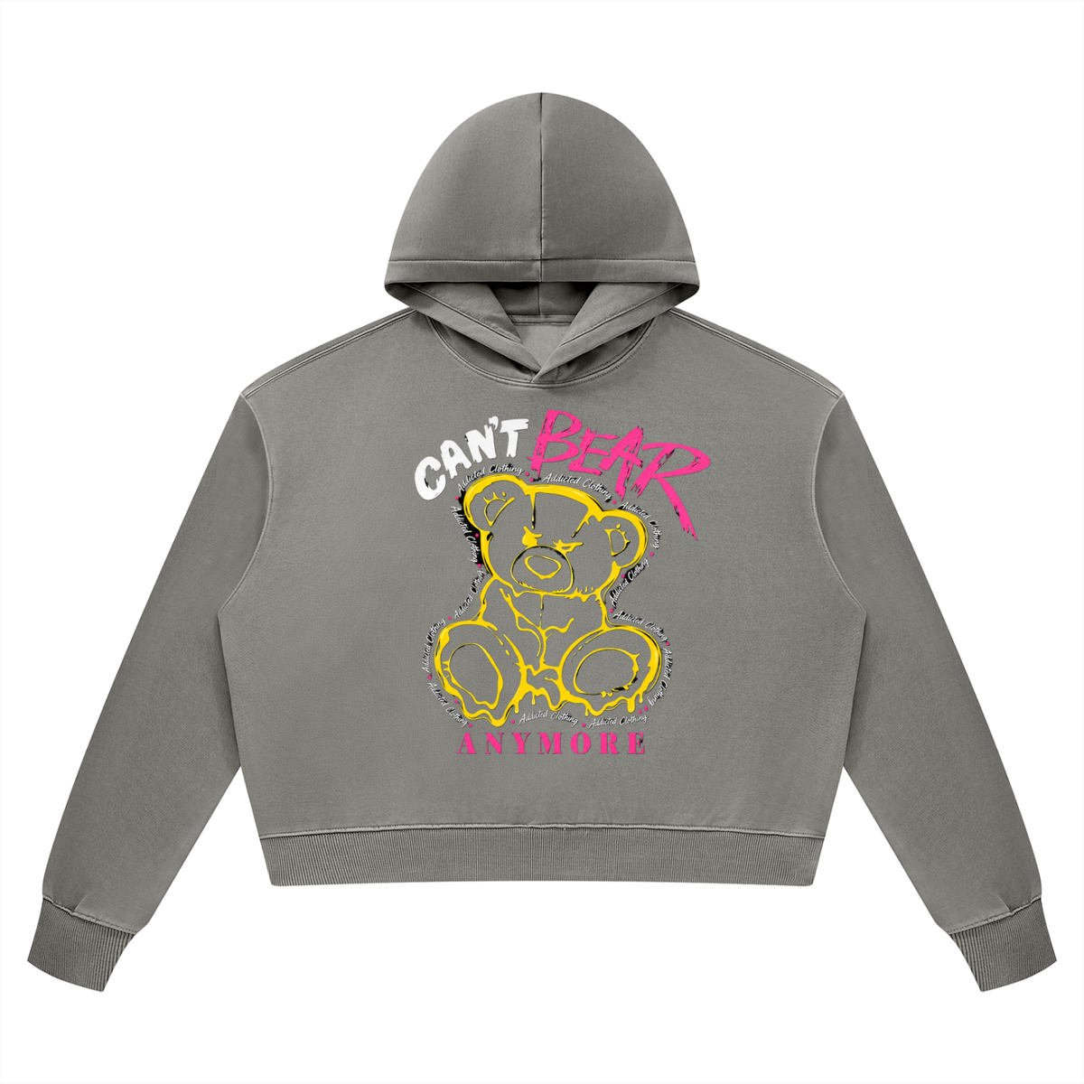 Sudadera con capucha pesada "Vintage Wash" para mujer