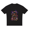 Camiseta unisex extragrande de hombro caído