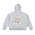 Fleeced Full-Zip Boxy Hoodie