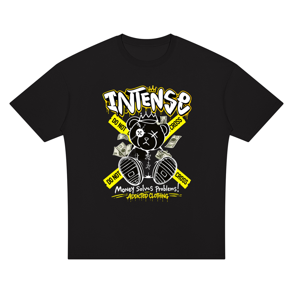 Camiseta unisex extragrande de hombros caídos