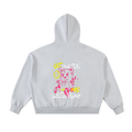 Sudadera Boxy de polar con cremallera completa